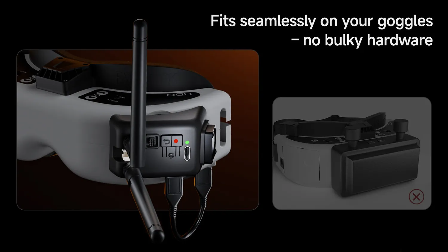 BetaFPV P1 HD VRX Nano récepteur vidéo HD