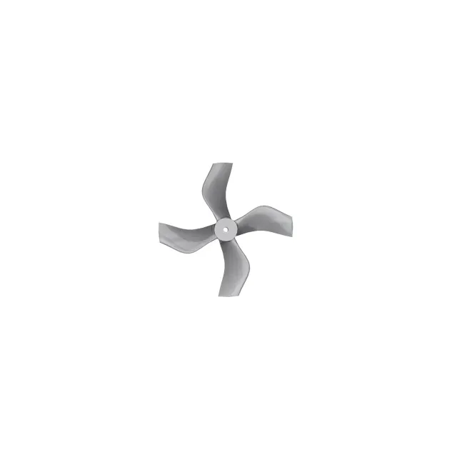 Gemfan 1636 40mm hélice 4 pales 1,5mm noire x4
