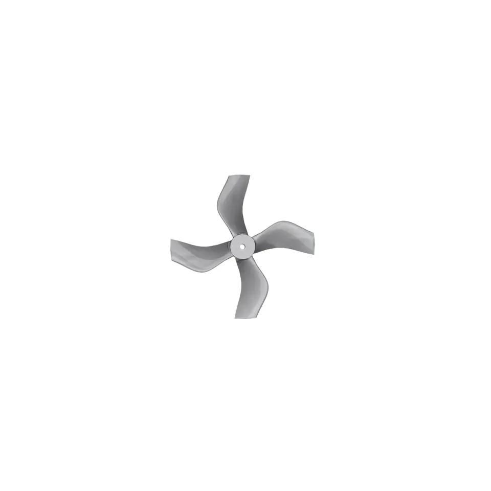 Gemfan 1636 40mm hélice 4 pales 1,5mm noire x4