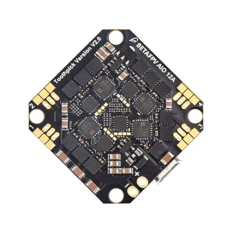 BetaFPV Toothpick F4 2-4S AIO contrôleur de vol 12A