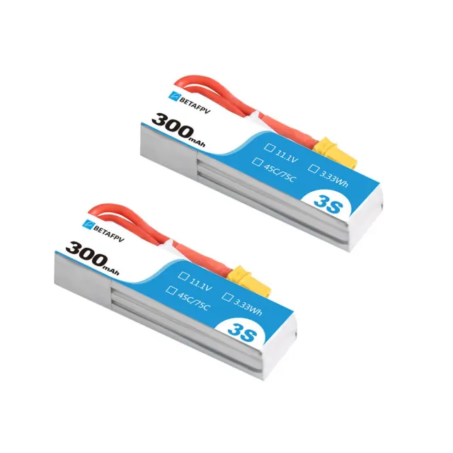 BetaFPV 300mAh 3S 45C batterie LiPo XT30