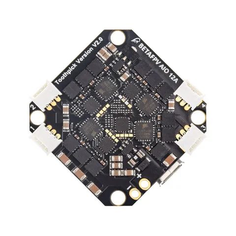 BetaFPV Toothpick F4 2-4S AIO contrôleur de vol 12A