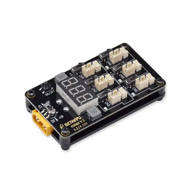 BetaFPV PH2.0 carte chargeur 1S LiHV 6 ports