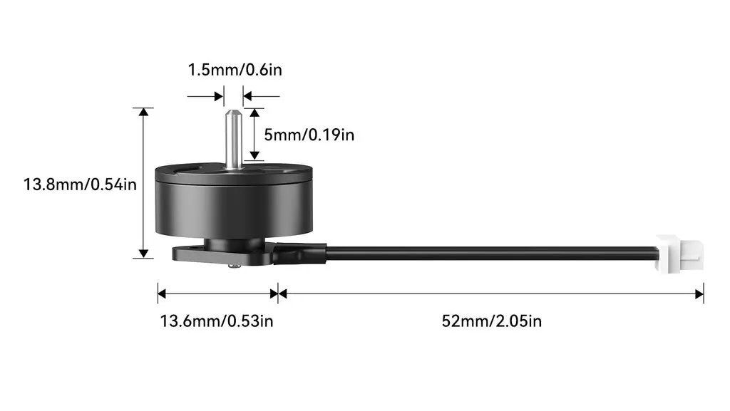 BetaFPV 1103 10500KV moteur brushless Aquila20