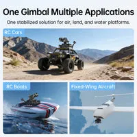 CaddxFPV Gimbal GM3 V2 nacelle FPV 48 g