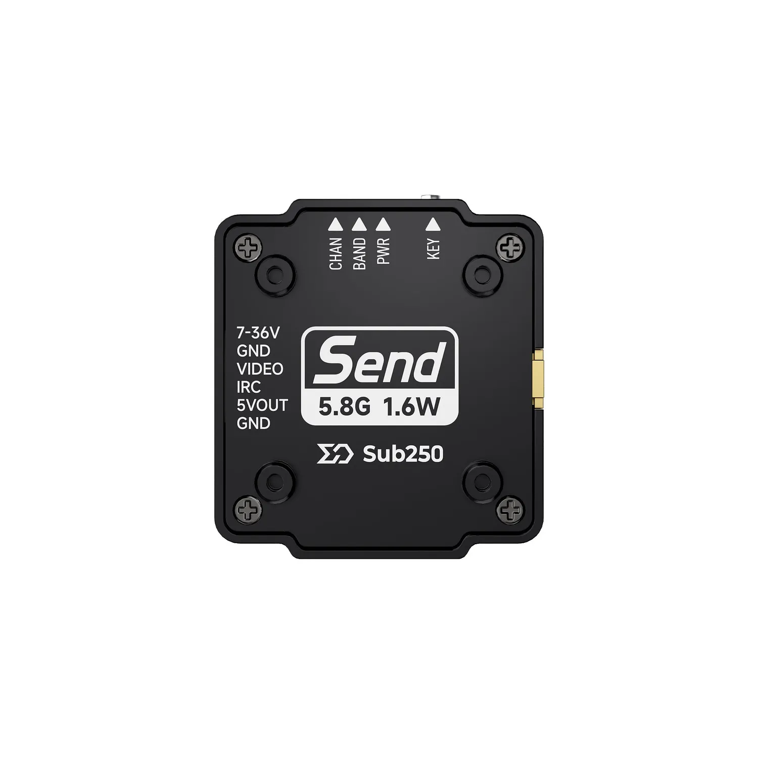Sub250 Send T1600 émetteur vidéo VTX 1600 mW