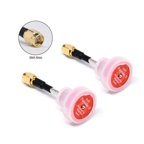 BetaFPV Pagoda 2 antenne FPV 5.8GHz RHCP lot de 2