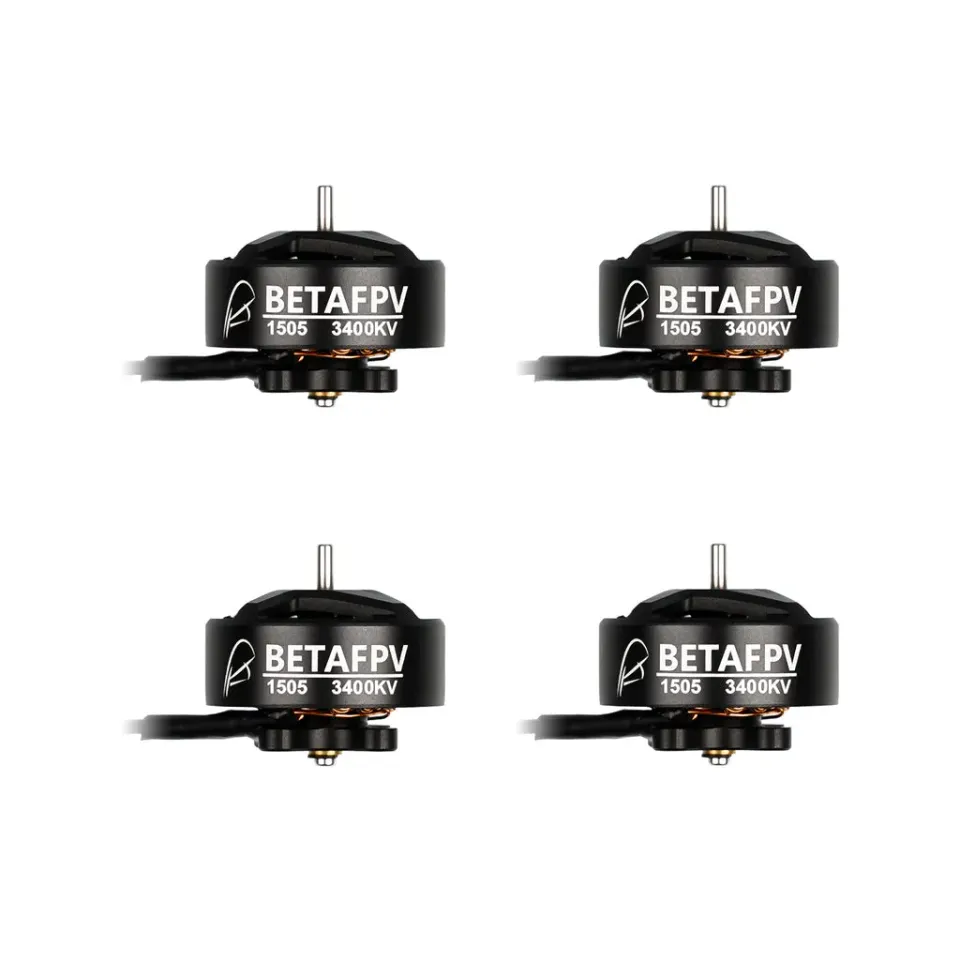 BetaFPV 1505 3400KV moteur brushless 3-4S Pavo30 lot de 4