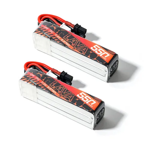 BetaFPV Lava batterie LiHV 550mAh 75C XT30 2 pièces
