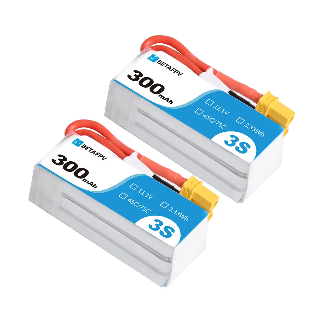 BetaFPV 300mAh 3S 45C batterie LiPo XT30