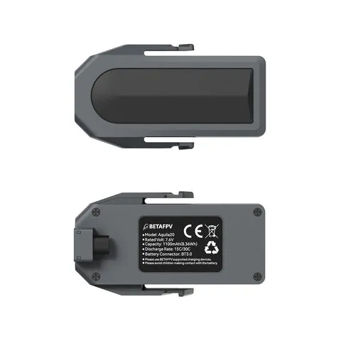 BetaFPV Aquila20 batterie drone FPV 1100mAh lot de 2