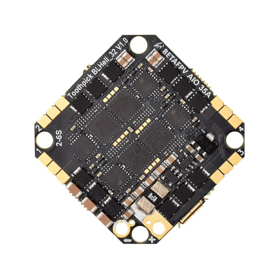 BetaFPV Toothpick F4 contrôleur de vol AIO 2-6S 35A