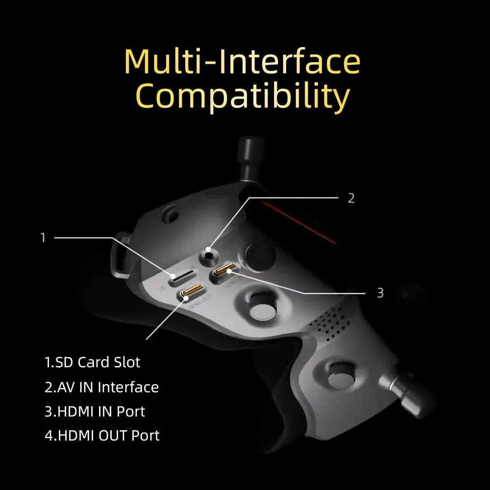 Walksnail Avatar Goggles X lunettes FPV 1080p