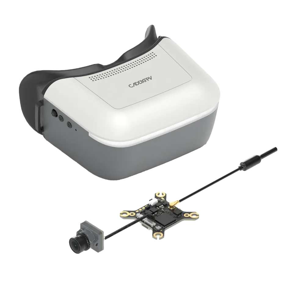 CaddxFPV Walksnail Ascent lunettes + Lite VTX kit HD