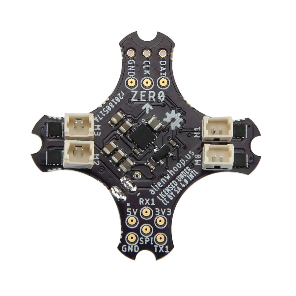 BetaFPV AlienWhoop ZER0 Brushed carte de vol 1S/2S Silverware