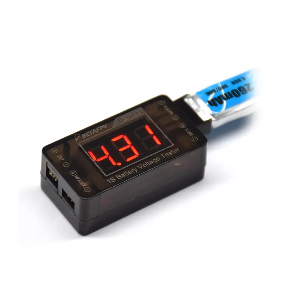 BetaFPV testeur tension batterie LiPo 1S LCD