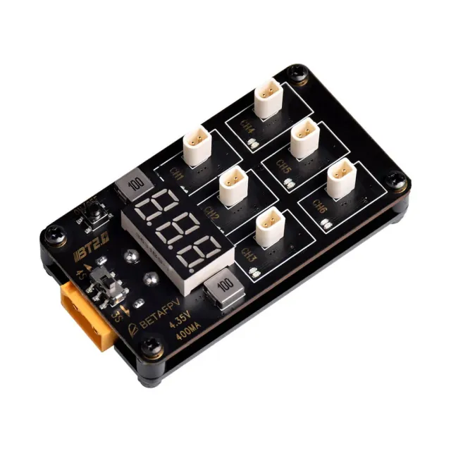 BetaFPV BT2.0 carte chargeur 1S 6 ports + adaptateur