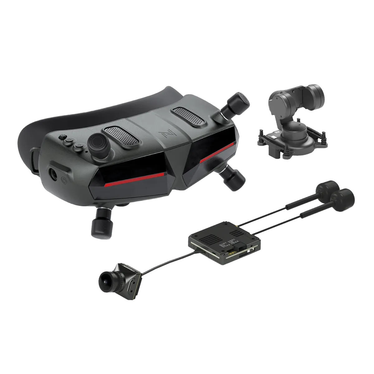Walksnail Avatar HD Goggles X + Pro Kit (Dual) + GM3 lunettes FPV