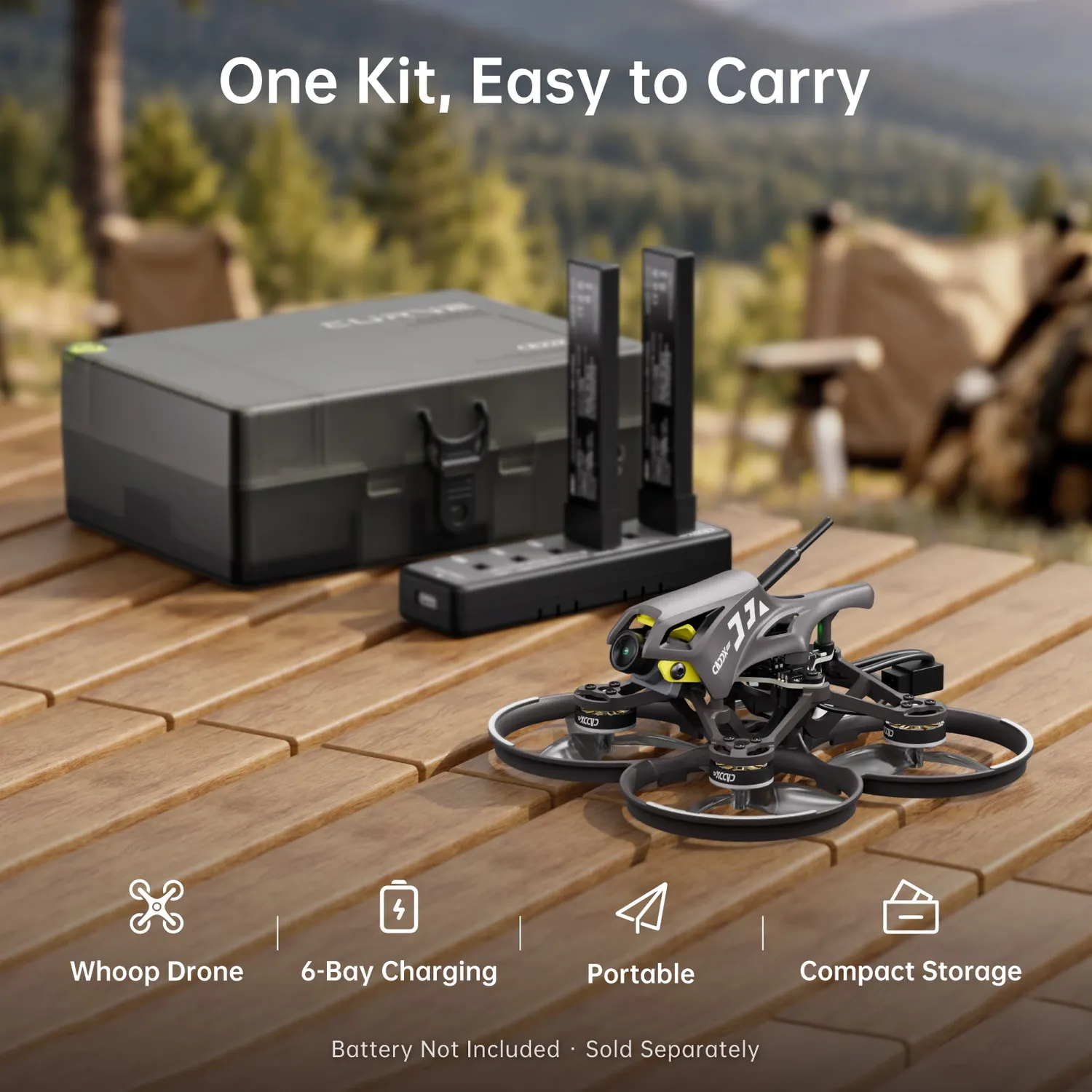 CaddxFPV Curve Micro P18 drone FPV tiny whoop 1S ELRS