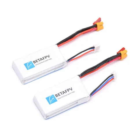 BetaFPV batterie LiPo 2S 600mAh XT30 lot de 2