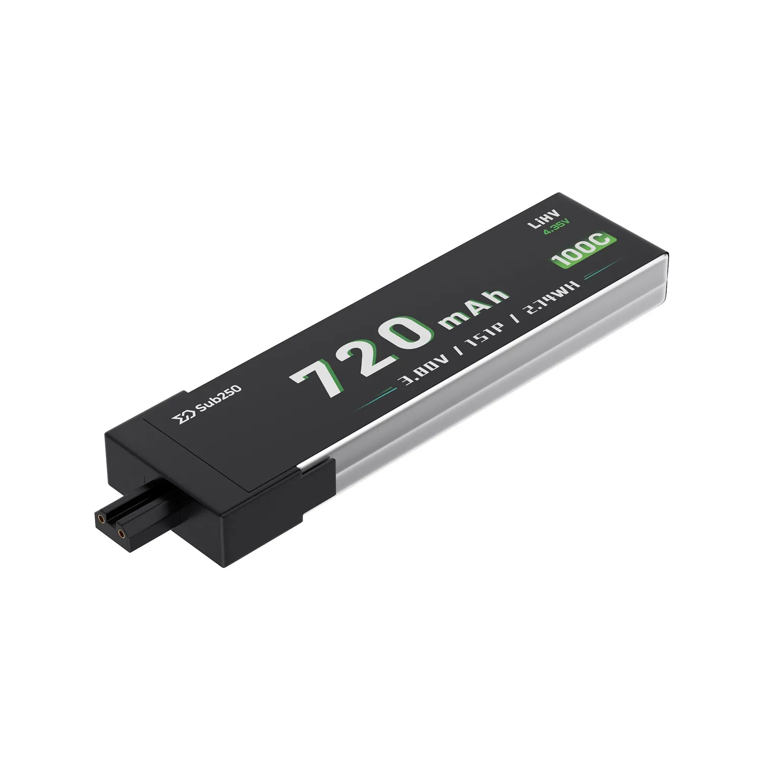 Sub250 batterie drone FPV LiHV
