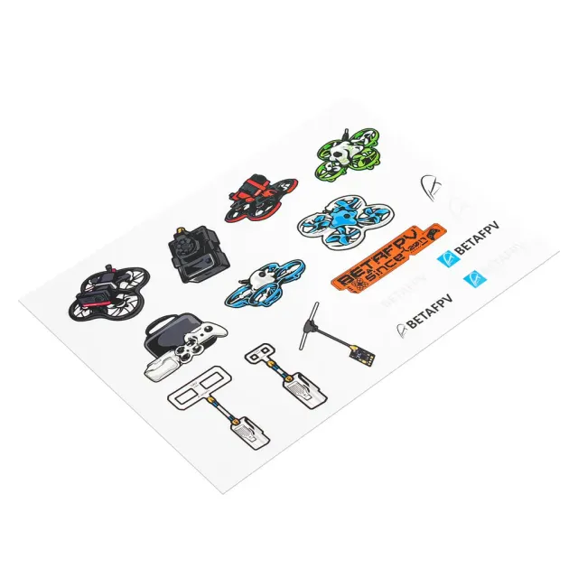 BetaFPV FPV Stickers (2022) autocollants drone