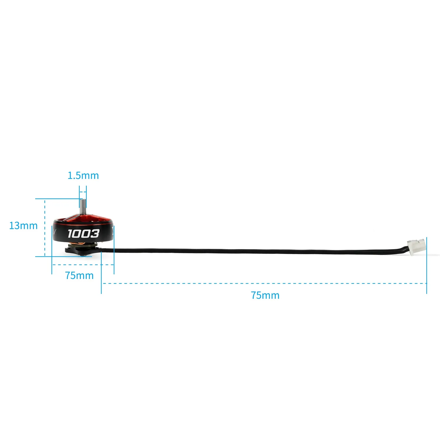 Sub250 1003 moteur brushless arbre 1,5 mm