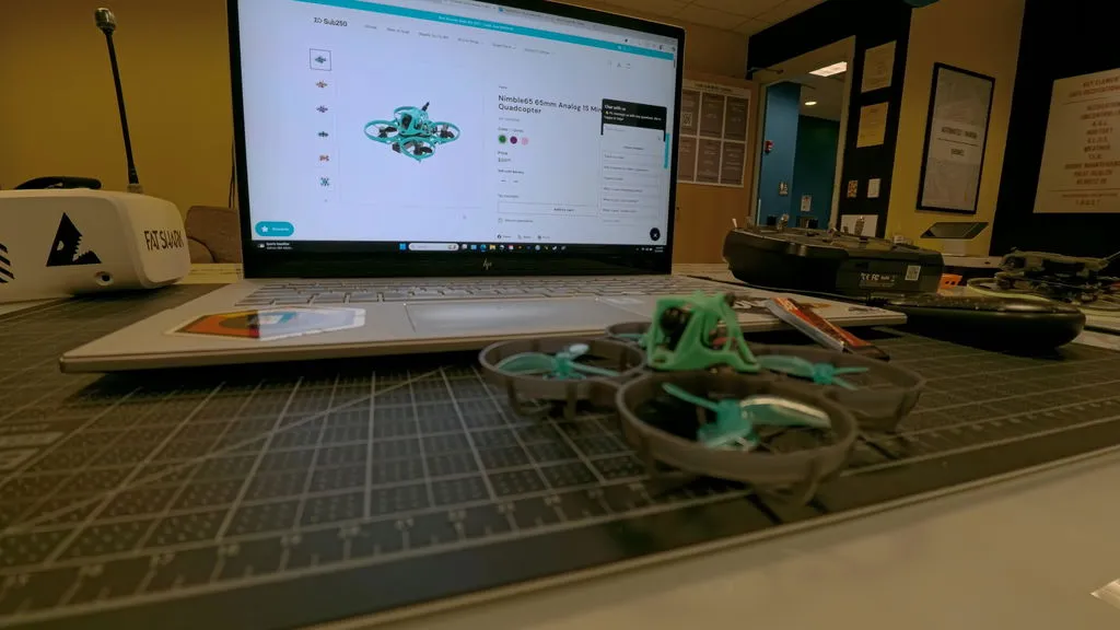 Sub250 Nimble65 drone whoop analogique 65mm 1S