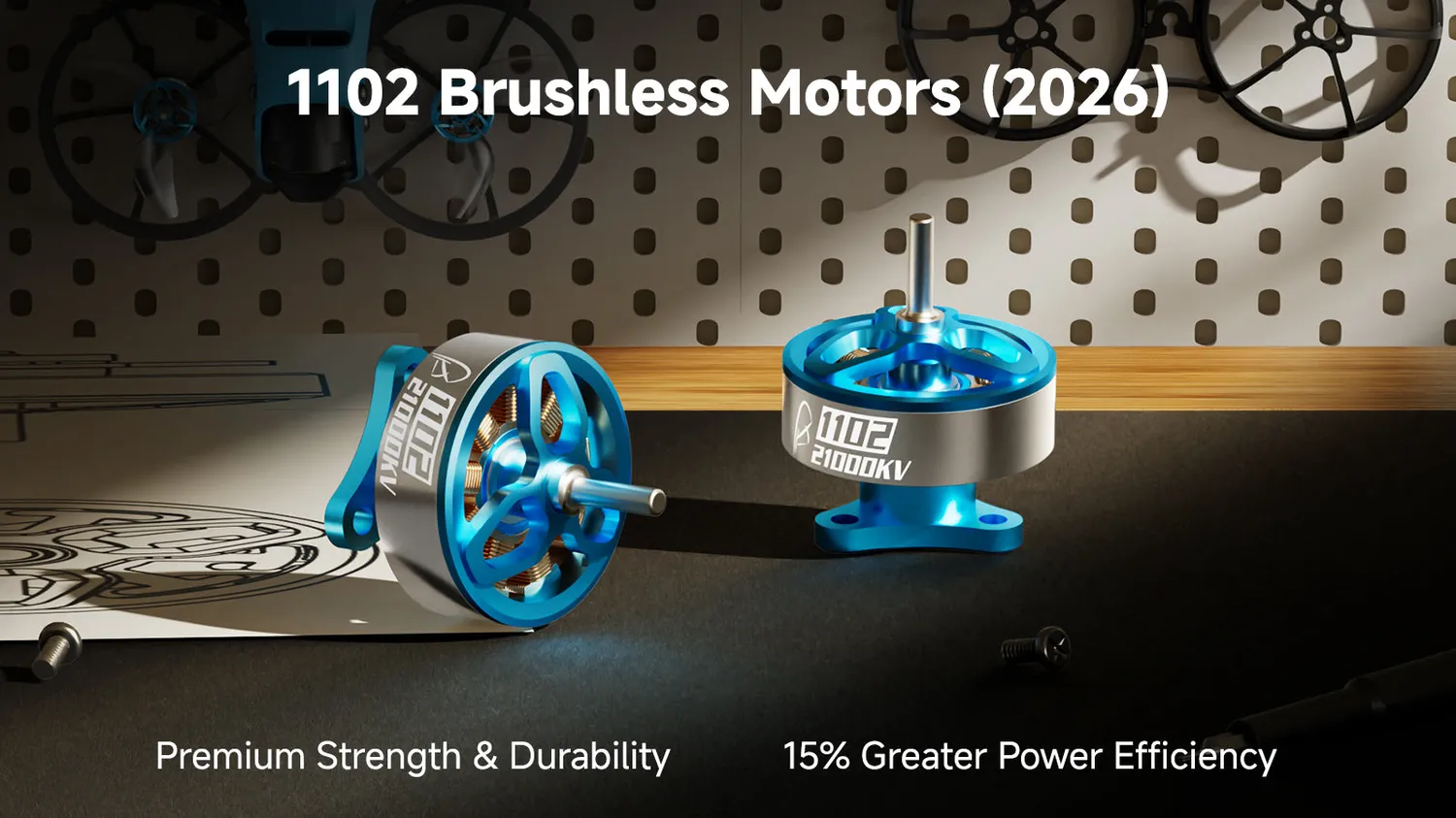 BetaFPV 1102 2026 moteur brushless 21000KV