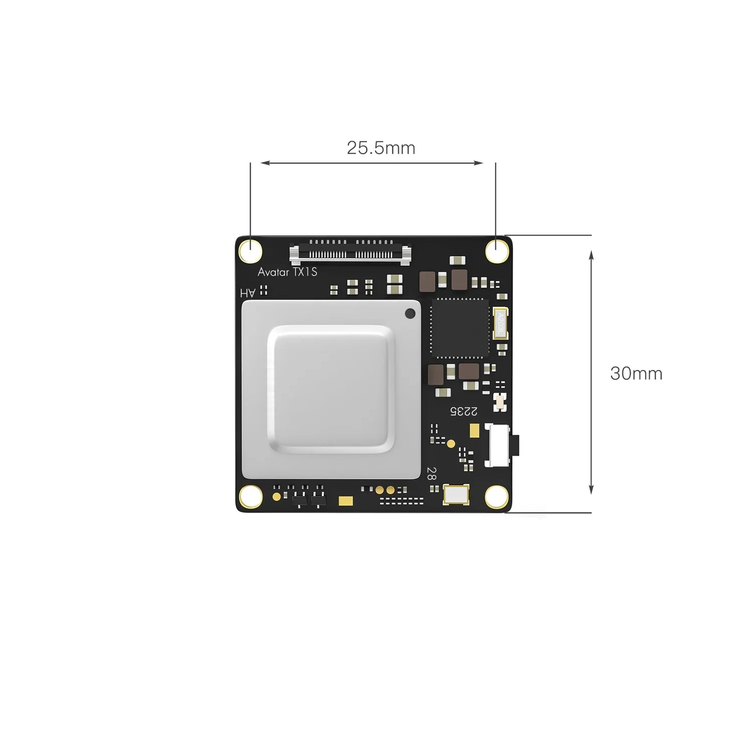 Walksnail Avatar Mini 1S module VTX 500 mW 6,8 g